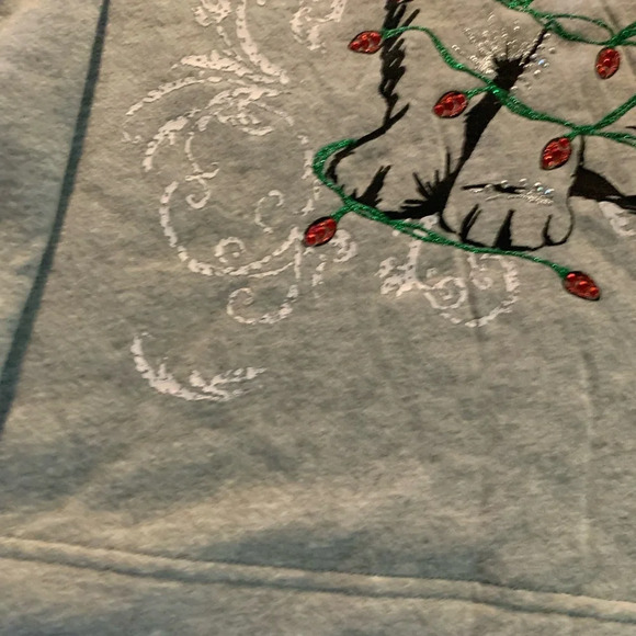 ๐SOLD๐ Karen Scott Womenโs Sweatahirt Size LP - Picture 3 of 12